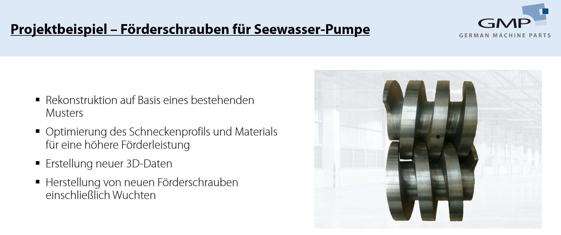 Maschine mit GMP Label