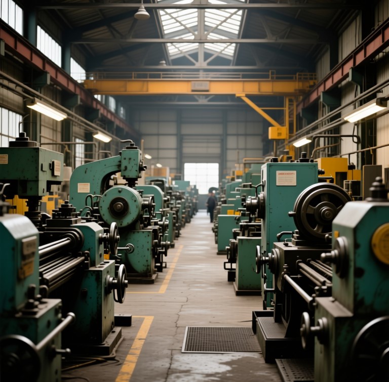 Maschine mit GMP Label